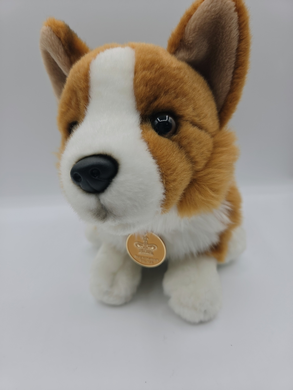 Plush Corgi Dog Toy - Brown and White Soft Pet Plush